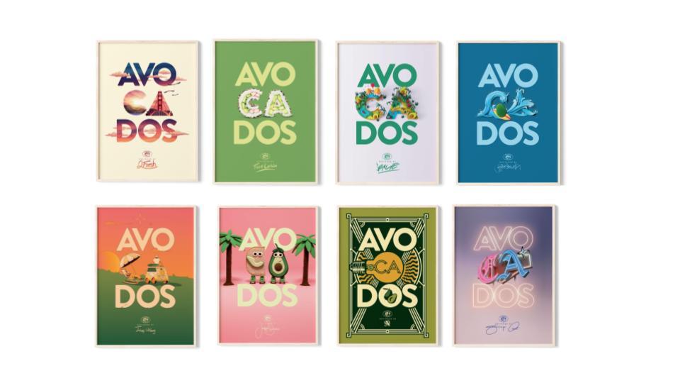 A new assortment of 18” x 24” poster reprints of “the best avocados have California in them” ad campaign are now available at Shop.CaliforniaAvocado.com.