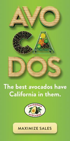 The retail trade ads feature creative and the tagline from “the best avocados have California in them” campaign.