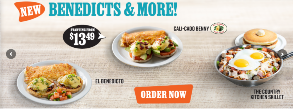 NORMS featured California avocados in its new Cali-Cado Benny.